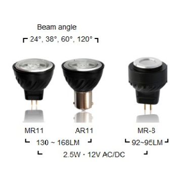 2.5W MR11 Mini Outdoor LED Scheinwerfer für Langscape Beleuchtung